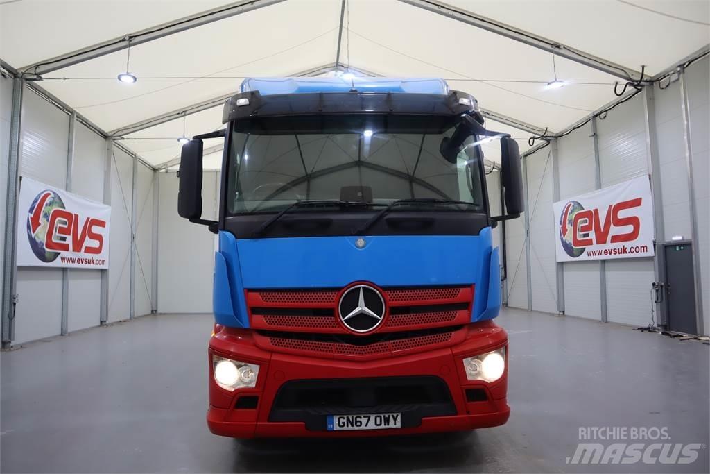 Mercedes-Benz ANTOS 1824 شاحنات بغطاء جانبي