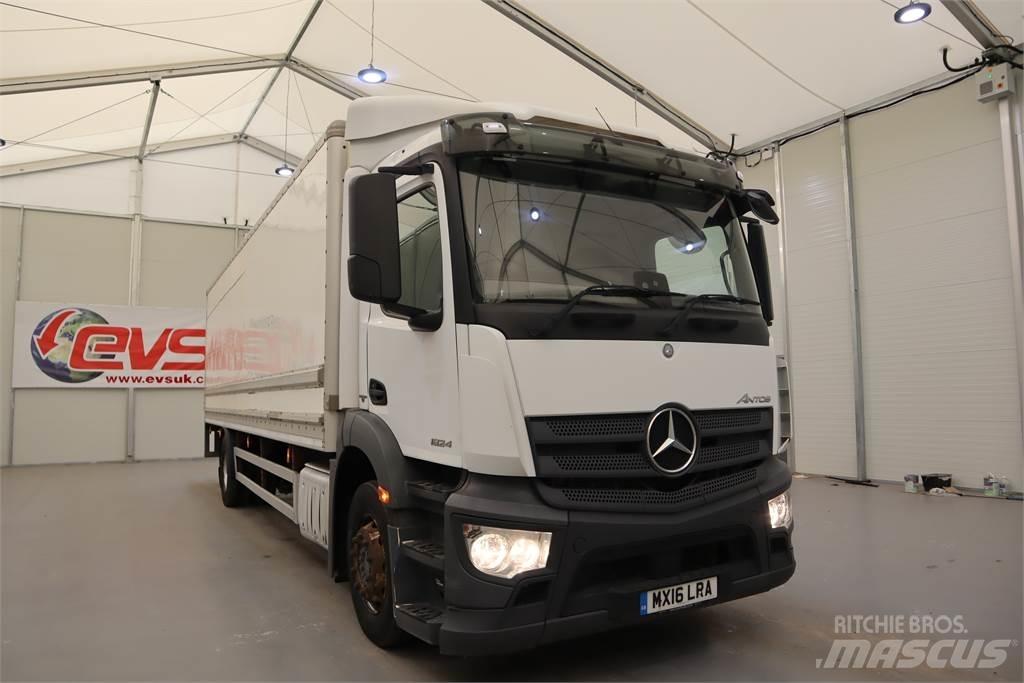 Mercedes-Benz ANTOS 1824 شاحنات ذات هيكل صندوقي