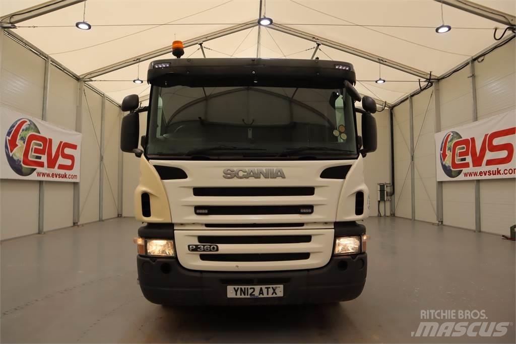 Scania P360 DROPSIDE REAR رافعات الطرق الوعرة