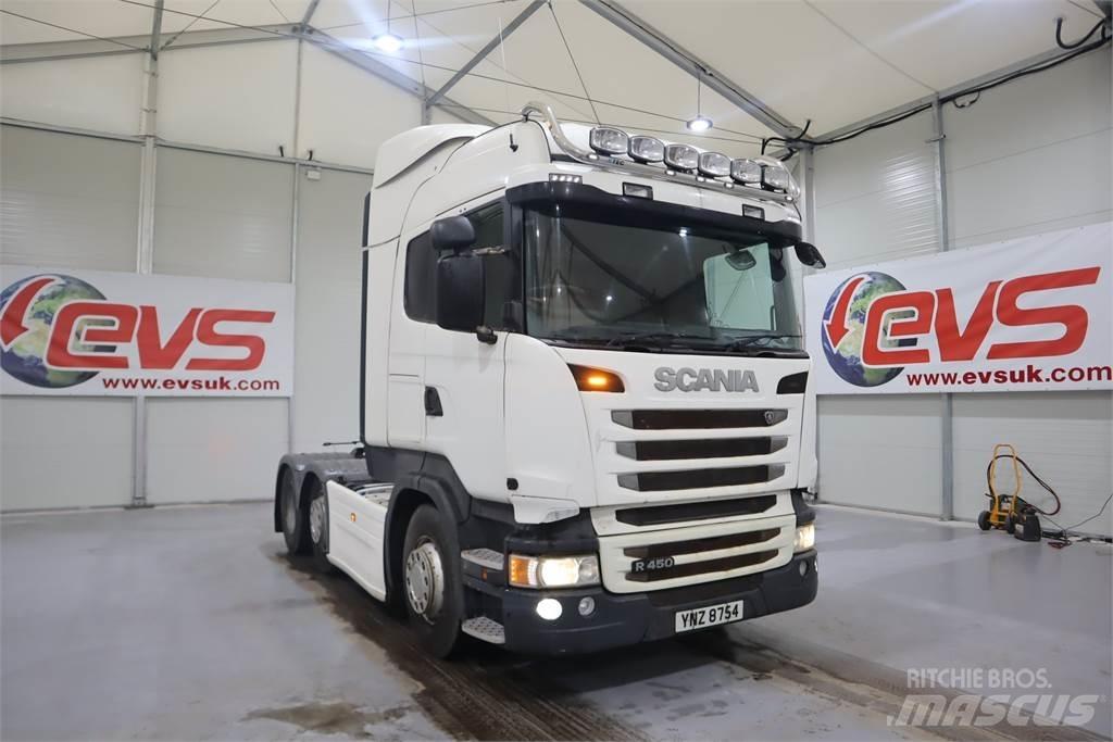 Scania R450 وحدات الجر