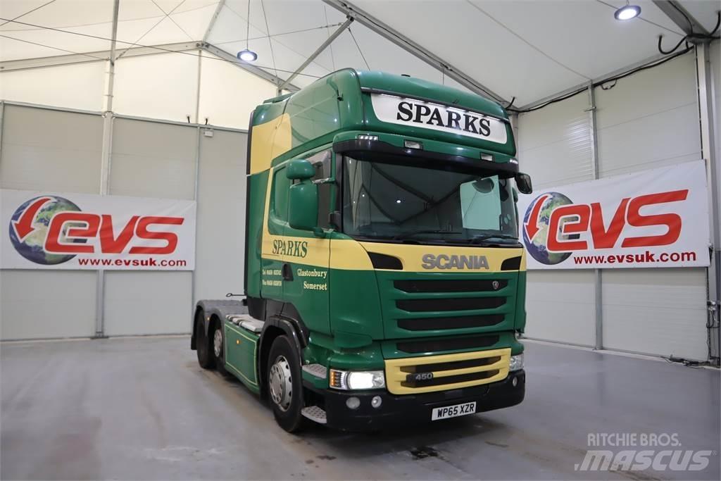 Scania R450 وحدات الجر