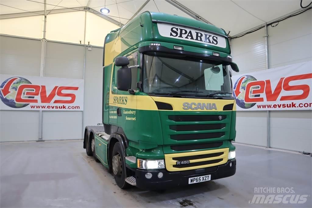 Scania R450 وحدات الجر