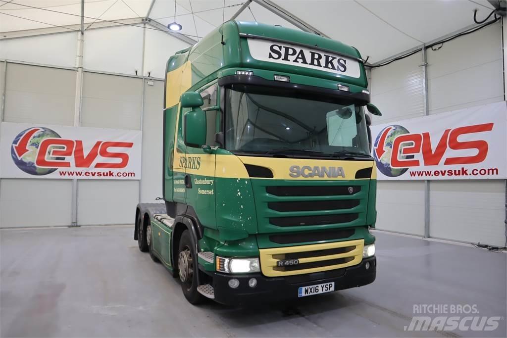 Scania R450 وحدات الجر