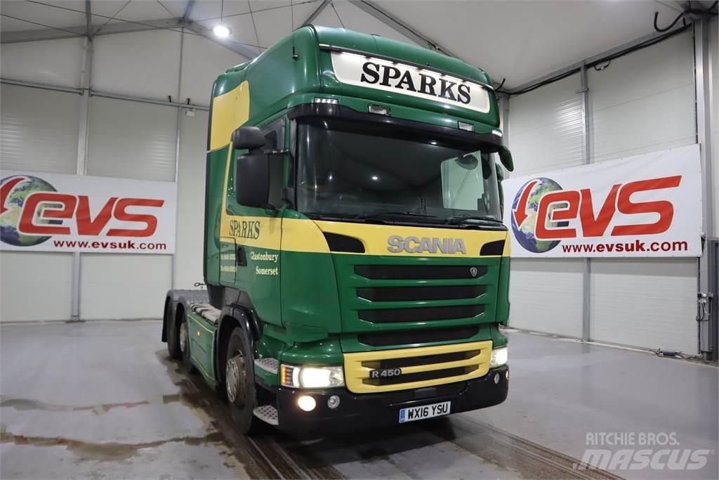 Scania R450 وحدات الجر