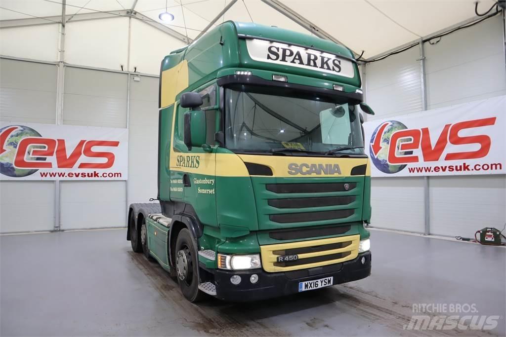 Scania R450 وحدات الجر