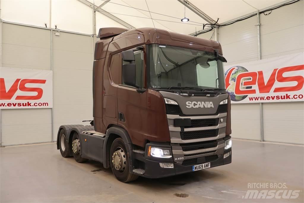 Scania R450 وحدات الجر