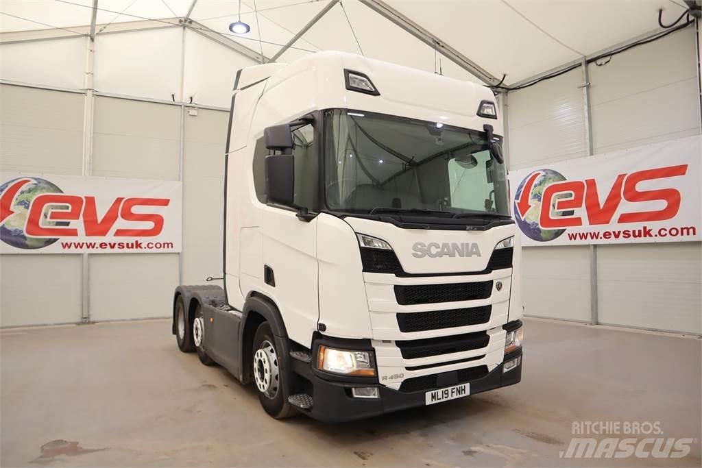 Scania R450 وحدات الجر