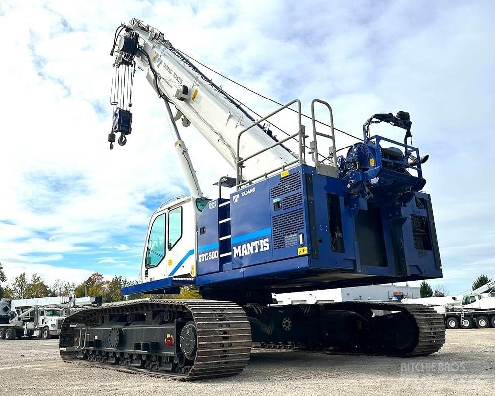Mantis GTC-500 رافعات مجنزرة