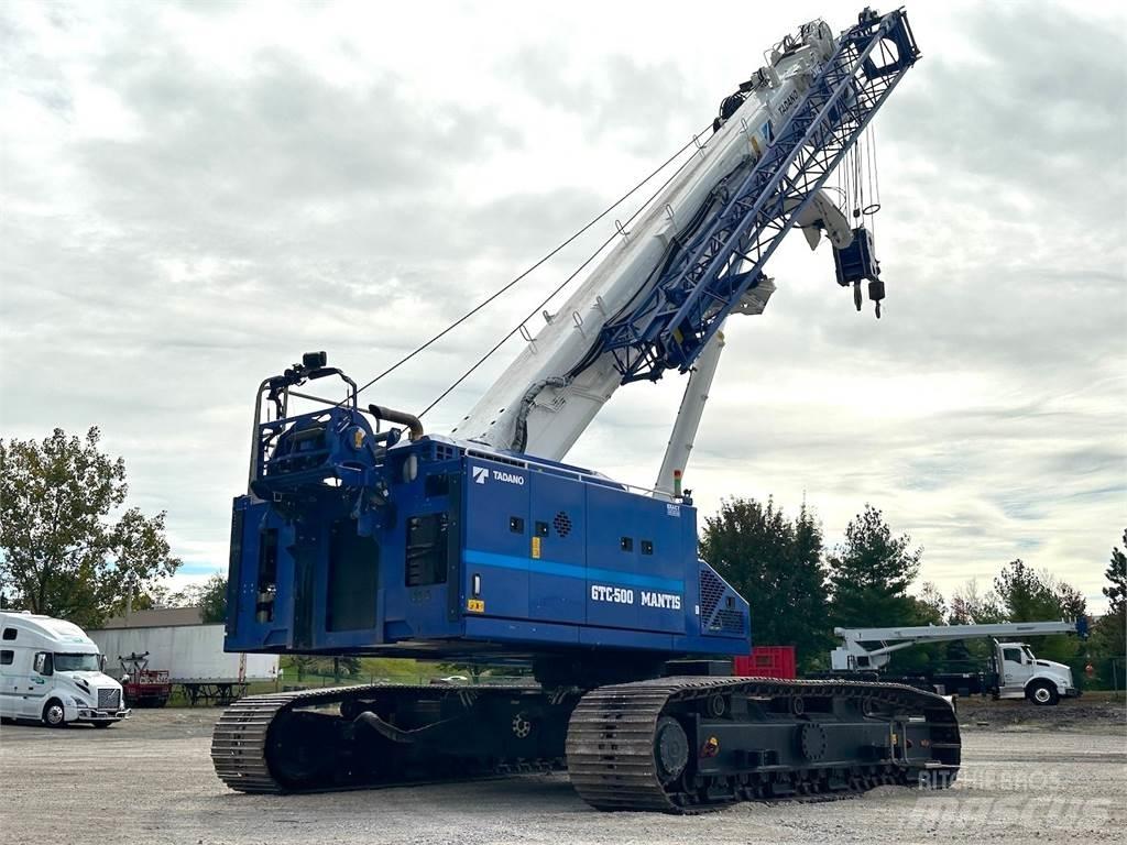 Mantis GTC-500 رافعات مجنزرة