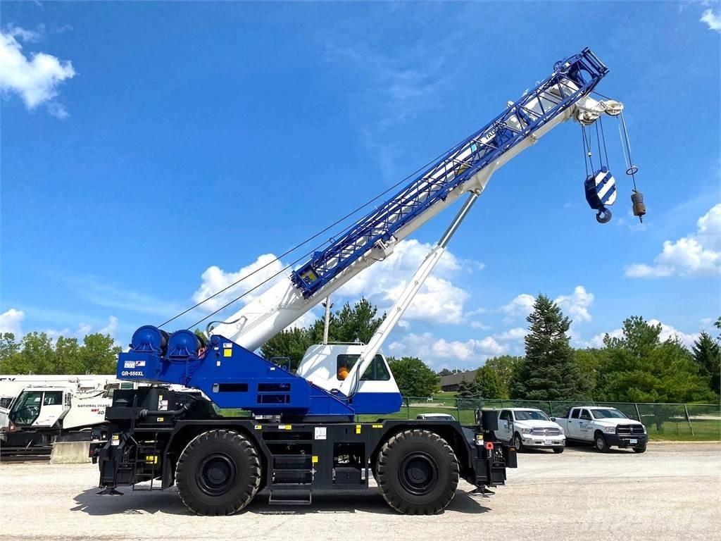 Tadano GR-550XL-3 رافعات الطرق الوعرة