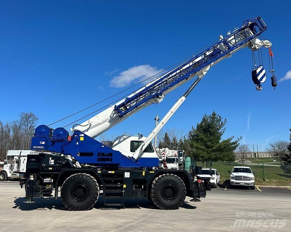 Tadano GR-550XL-3 رافعات الطرق الوعرة
