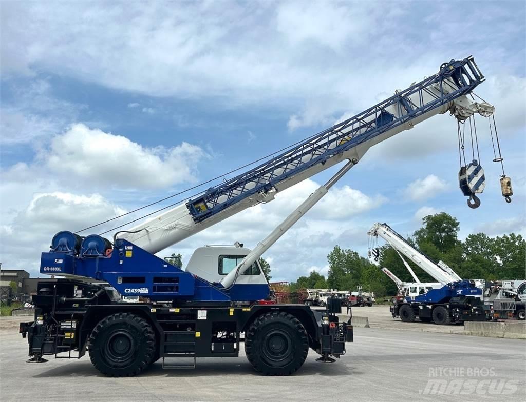 Tadano GR-550XL-3 رافعات الطرق الوعرة