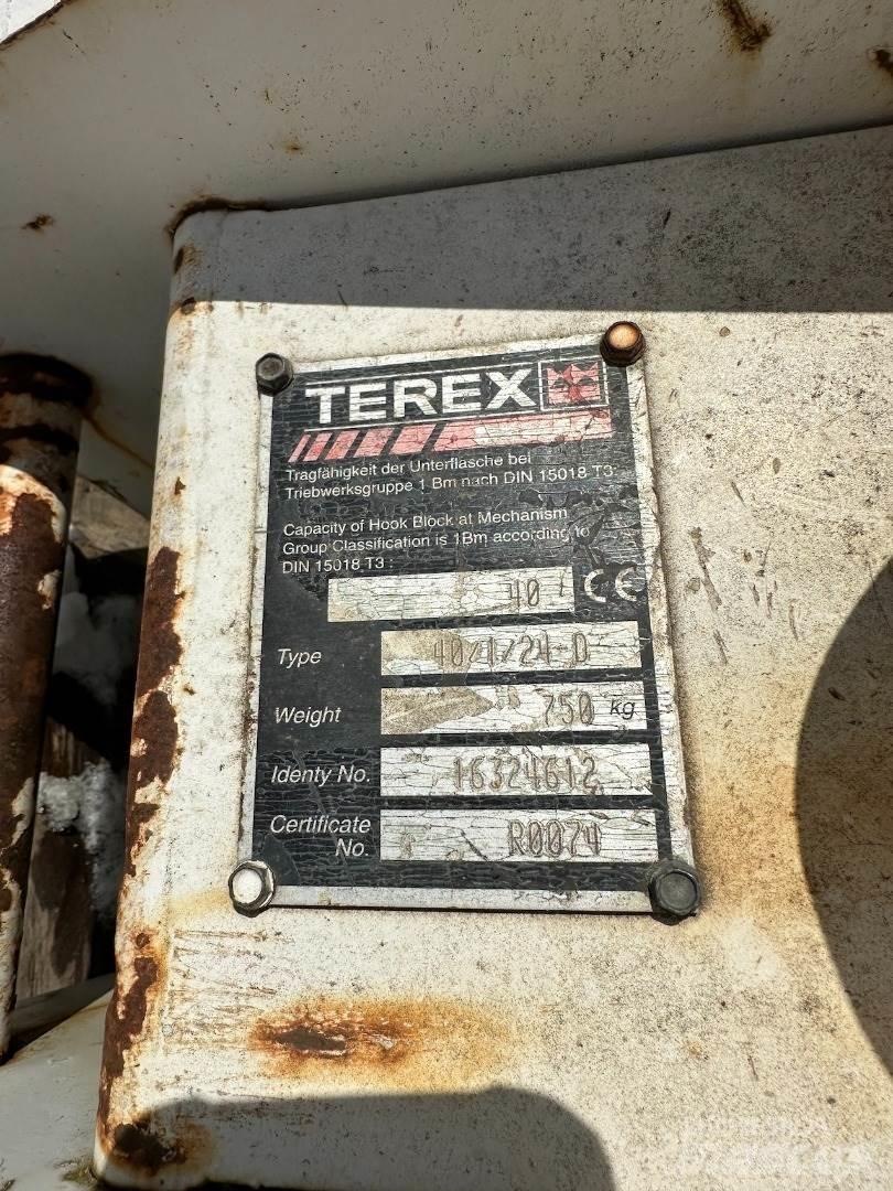 Terex 16324612 أجزاء ومعدات رافعات