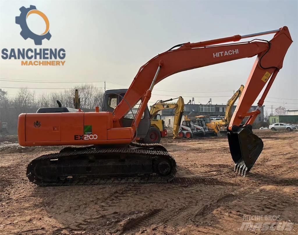 Hitachi EX 200 حفارات زحافة