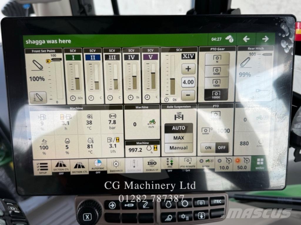 John Deere 6R 155 الجرارات