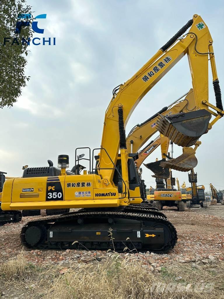Komatsu PC 350-7 حفارات زحافة