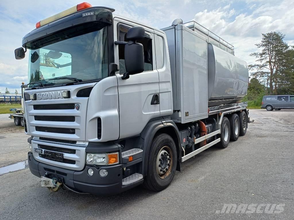 Scania R 480 شاحنات مزدوجة / خلخلة