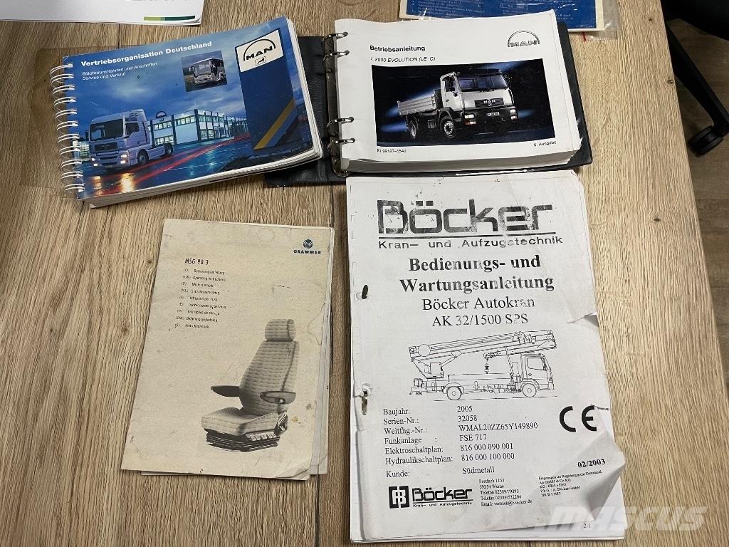 Böcker AK 32/1500 رافعات صالحة لكل أنواع الطرق