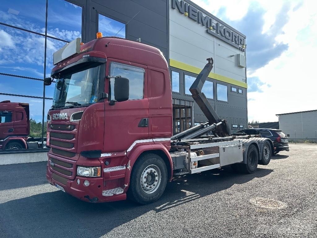 Scania R450 6x2*4 شاحنات الرافعات الخطافية