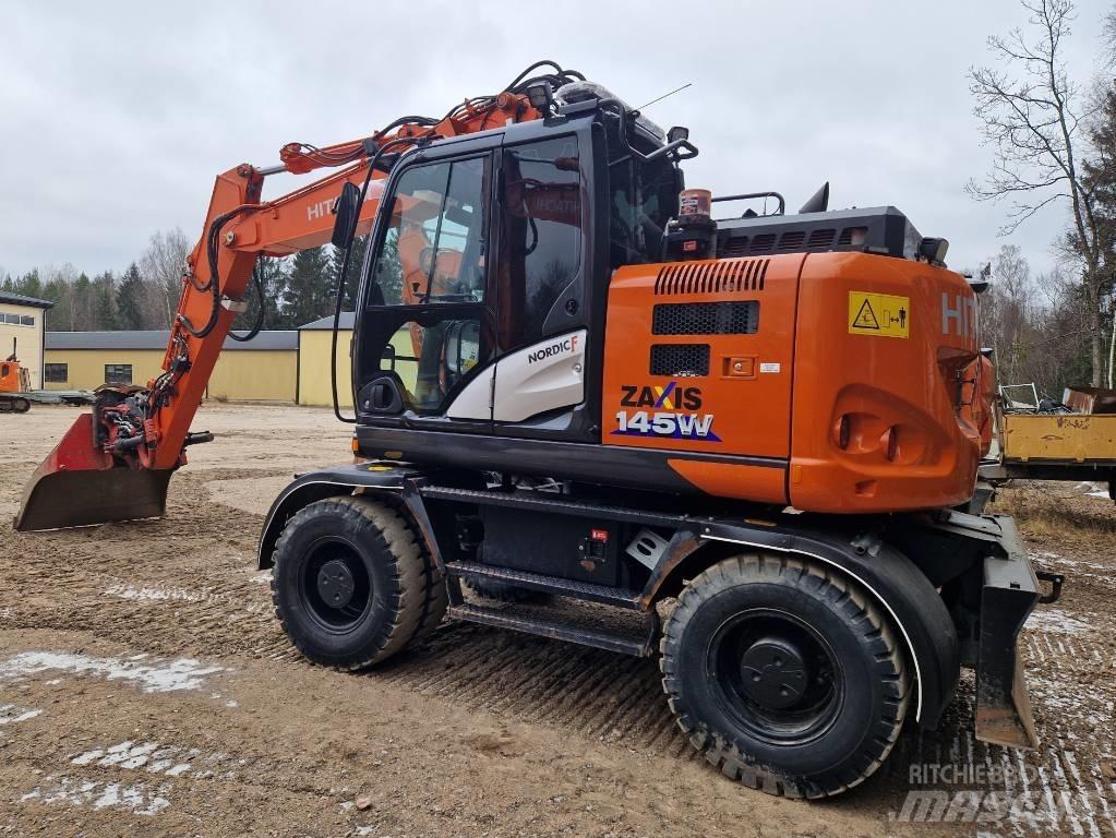 Hitachi ZX 145 W-6 حفارات بعجل