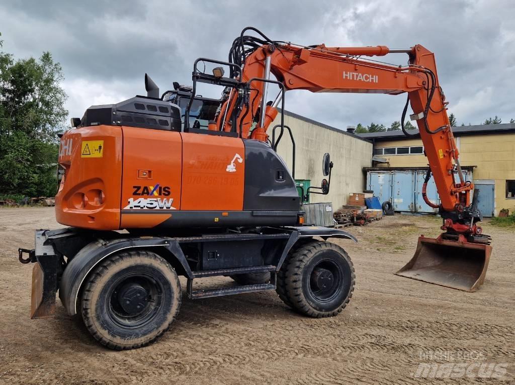 Hitachi ZX 145 W-6 حفارات بعجل