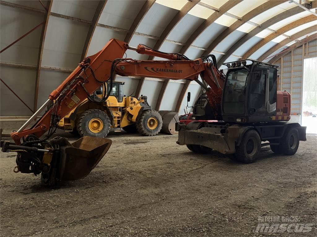 Hitachi ZX145W-3 حفارات بعجل