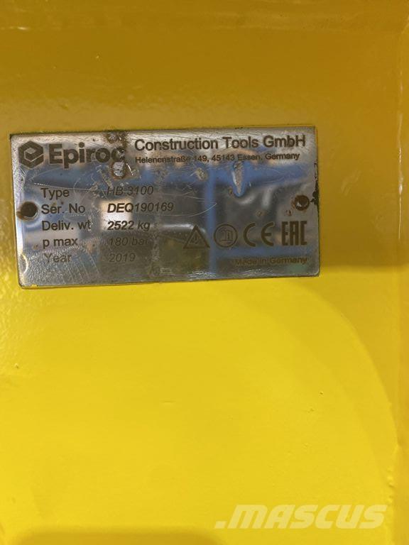Epiroc HB3100 مطارق / كسارات