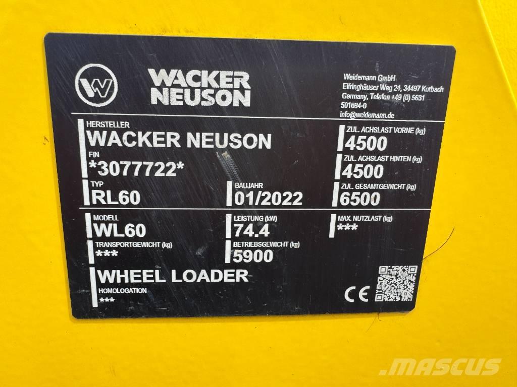 Wacker Neuson WL60 لوادر بعجل