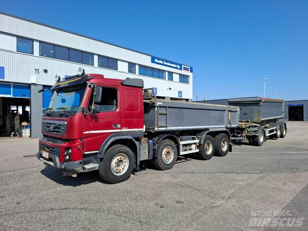 Volvo FMX 460 شاحنات قلابة