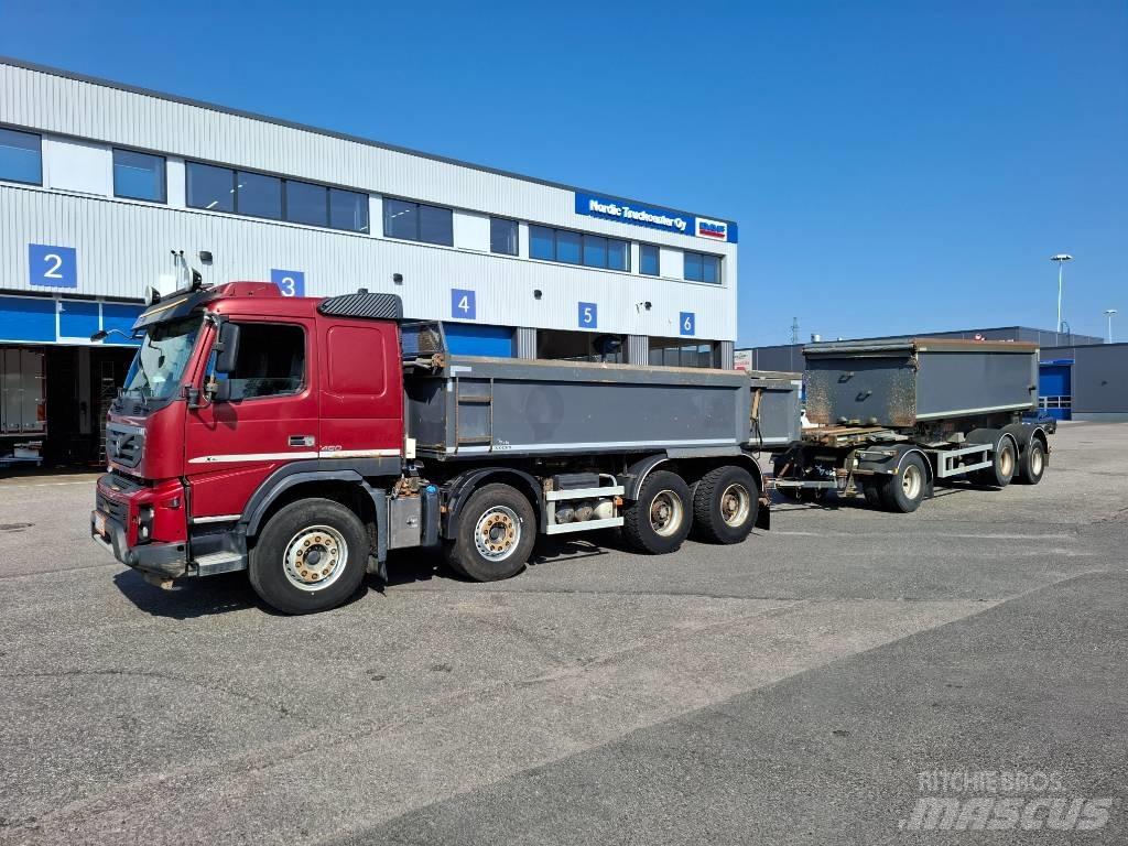 Volvo FMX 460 شاحنات قلابة