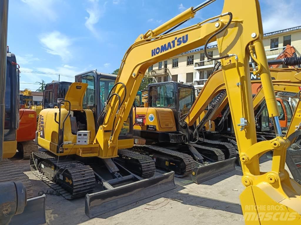 Komatsu PC 56 حفارات صغيرة أقل من 7 طن (حفارات صغيرة)