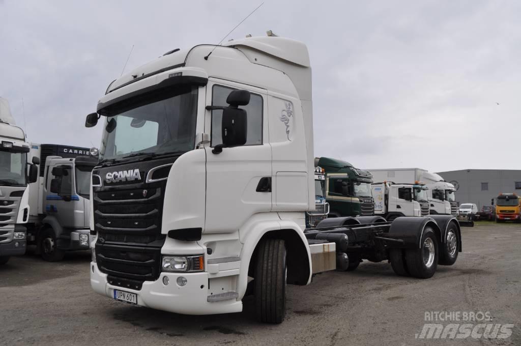 Scania R490 LB6X2MNB شاحنات بمقصورة وهيكل