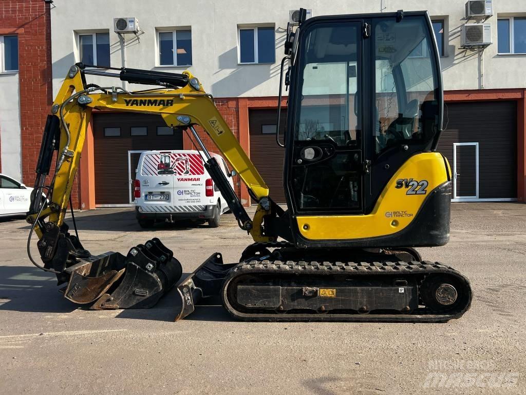 Yanmar SV 22 حفارات صغيرة أقل من 7 طن (حفارات صغيرة)
