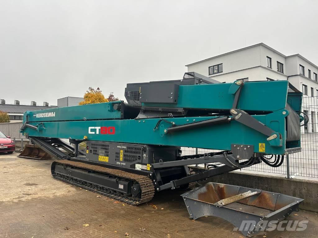 PowerScreen ct80 سيور نقالة