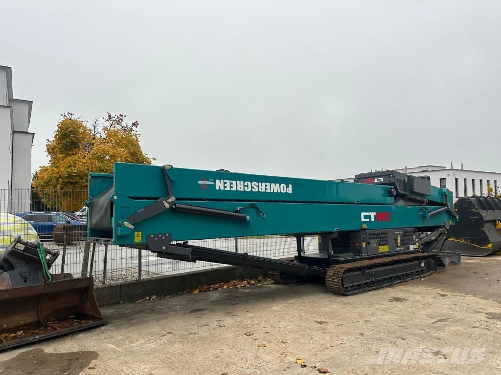PowerScreen ct80 سيور نقالة