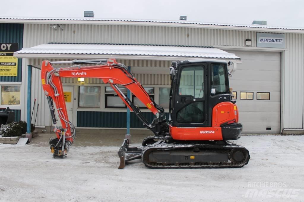 Kubota kx57-4 حفارات صغيرة أقل من 7 طن (حفارات صغيرة)