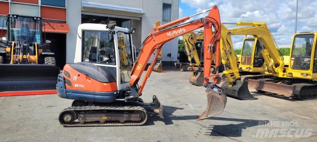 Kubota KX 71-3 حفارات صغيرة أقل من 7 طن (حفارات صغيرة)
