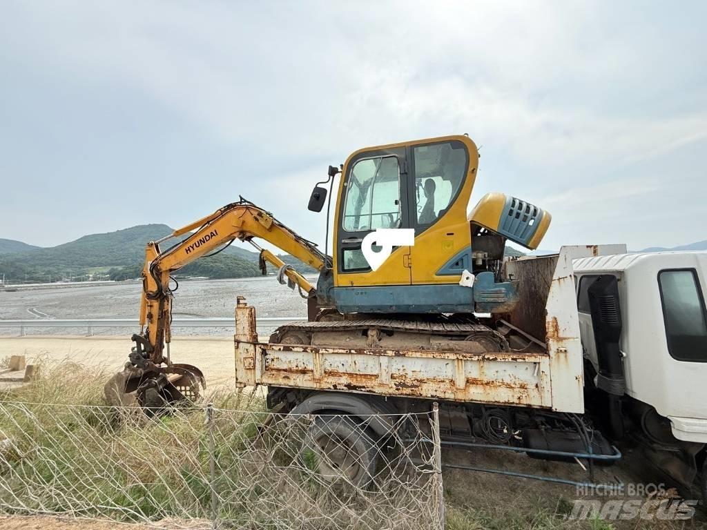 Hyundai Robex 55 حفارات صغيرة أقل من 7 طن (حفارات صغيرة)