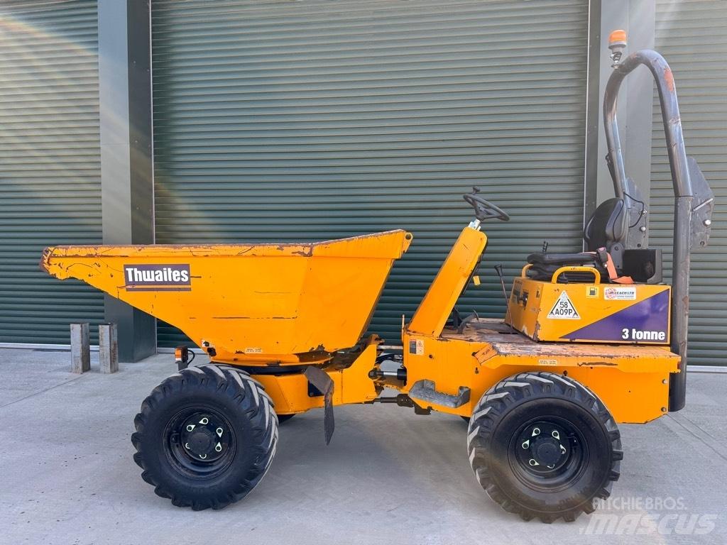 Thwaites 3 tonne عربات نقل قلابة للمواقع