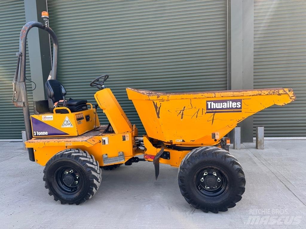 Thwaites 3 tonne عربات نقل قلابة للمواقع