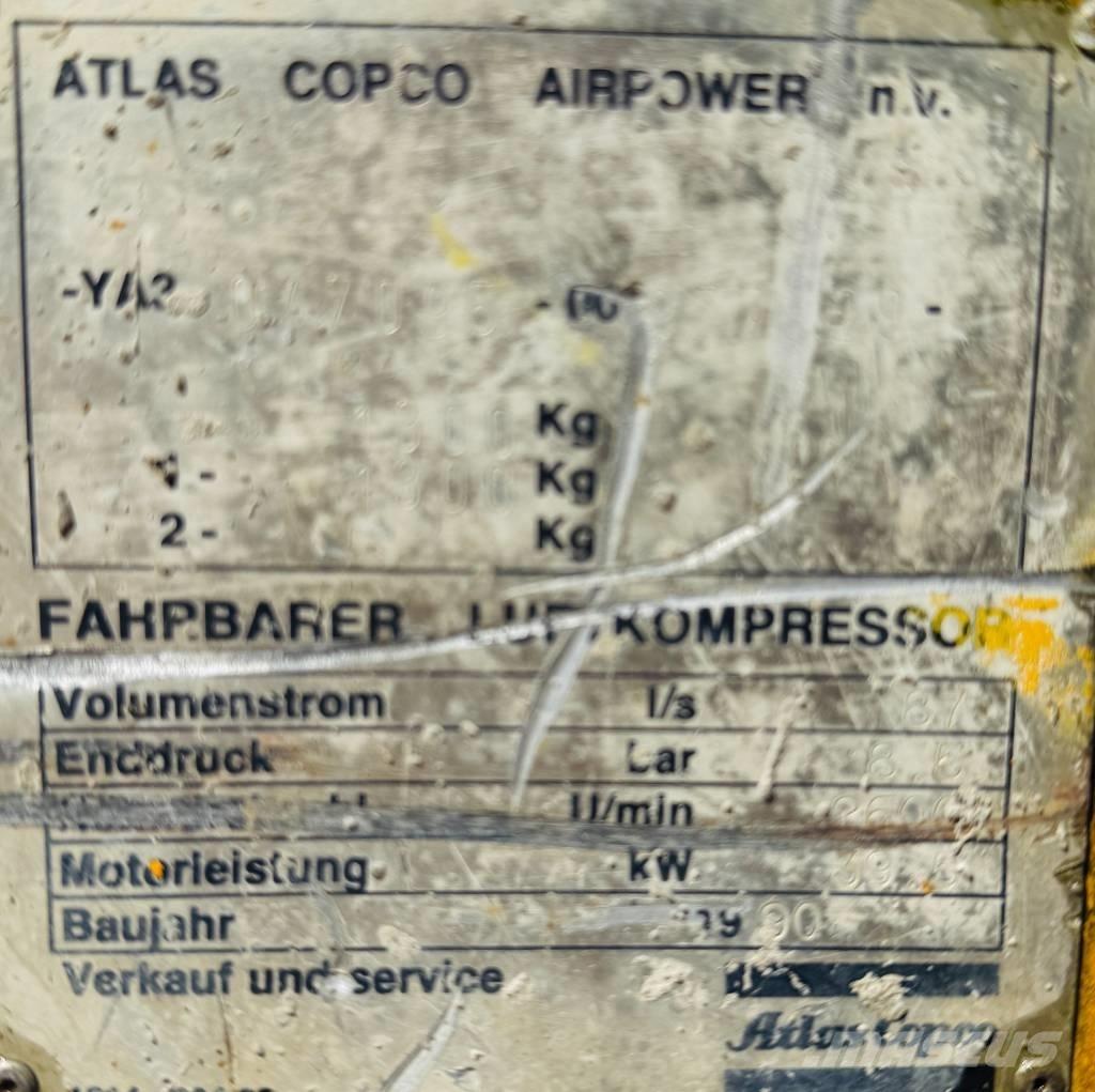 Atlas Copco XAS90D مكابس