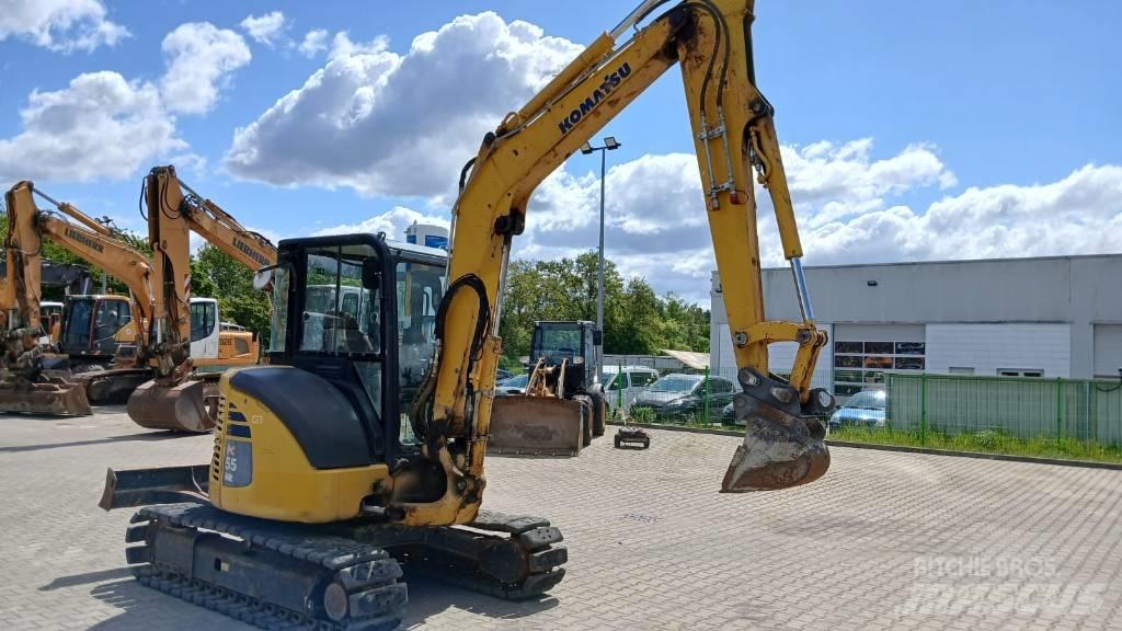 Komatsu PC 55 MR-2 حفارات صغيرة أقل من 7 طن (حفارات صغيرة)