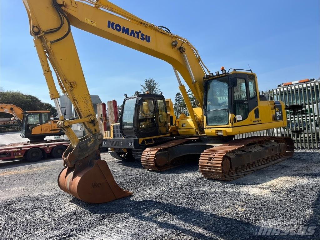 Komatsu Pc240-7 حفارات زحافة
