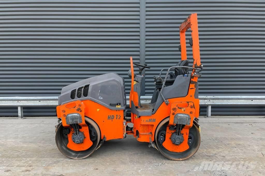 Hamm HD 12 VV مداحل ثنائية الاسطوانة