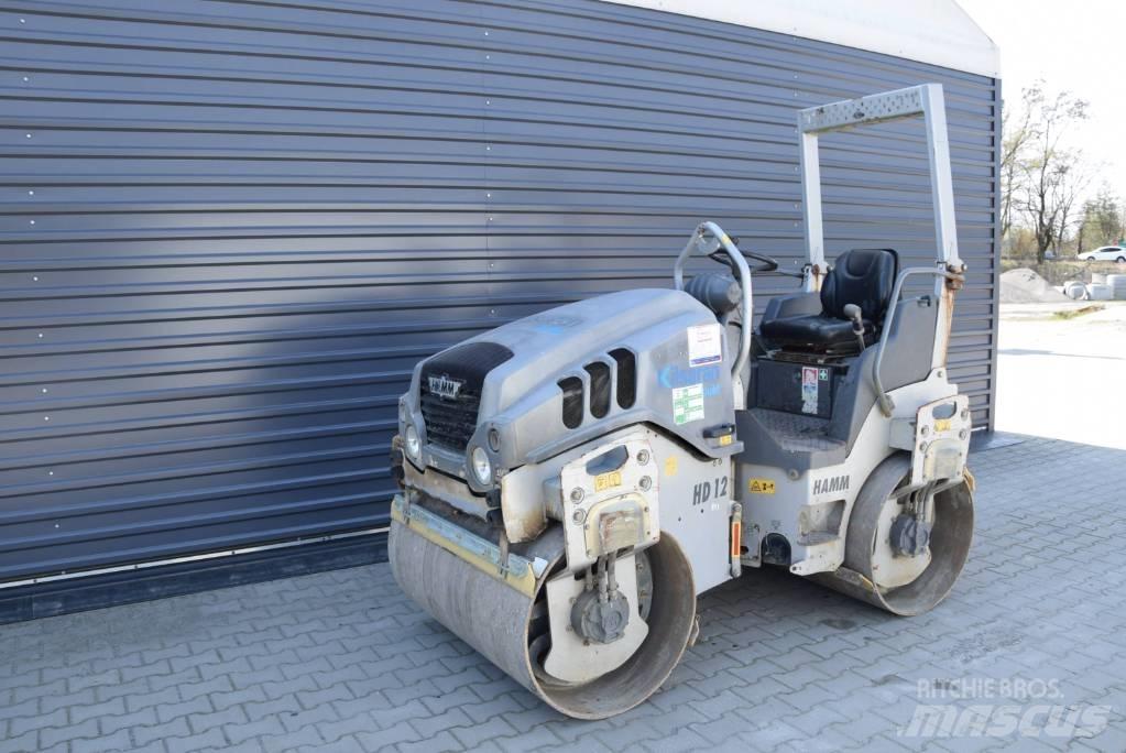 Hamm HD 12 VV مداحل ثنائية الاسطوانة