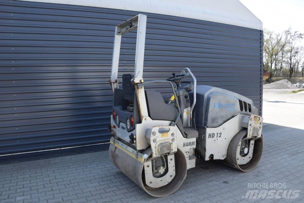 Hamm HD 12 VV مداحل ثنائية الاسطوانة