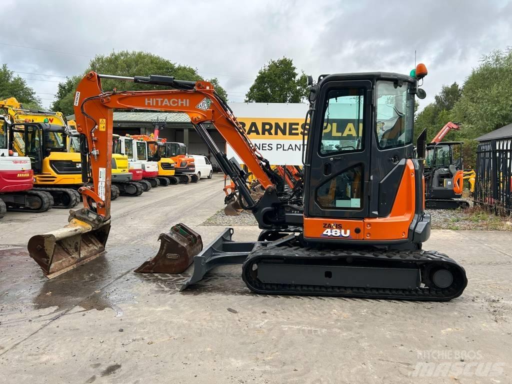 Hitachi ZX 48 U-6 حفارات صغيرة أقل من 7 طن (حفارات صغيرة)