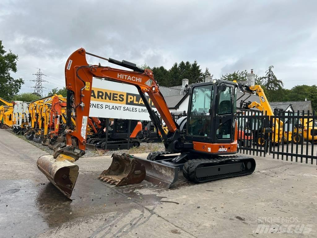 Hitachi ZX 48 U-6 حفارات صغيرة أقل من 7 طن (حفارات صغيرة)