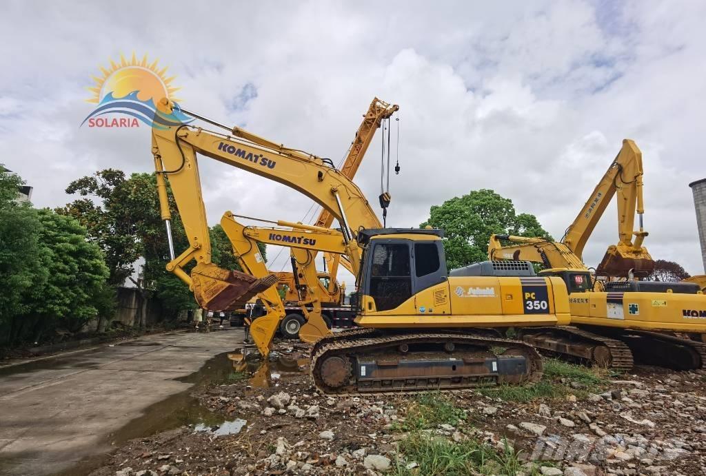 Komatsu PC 350-7 حفارات زحافة