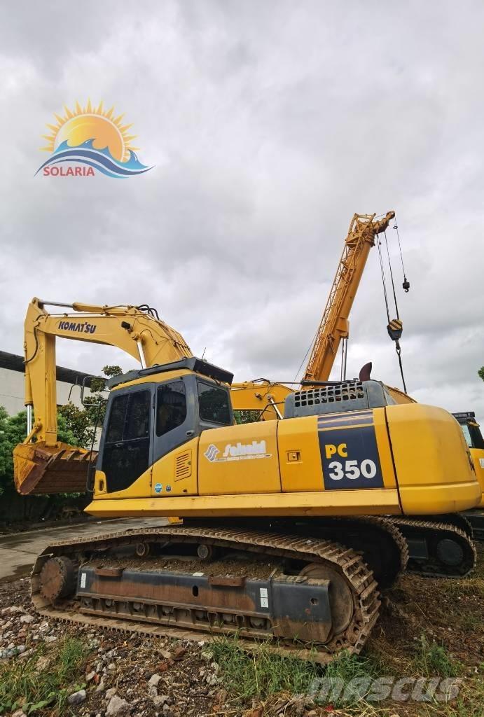 Komatsu PC 350-7 حفارات زحافة